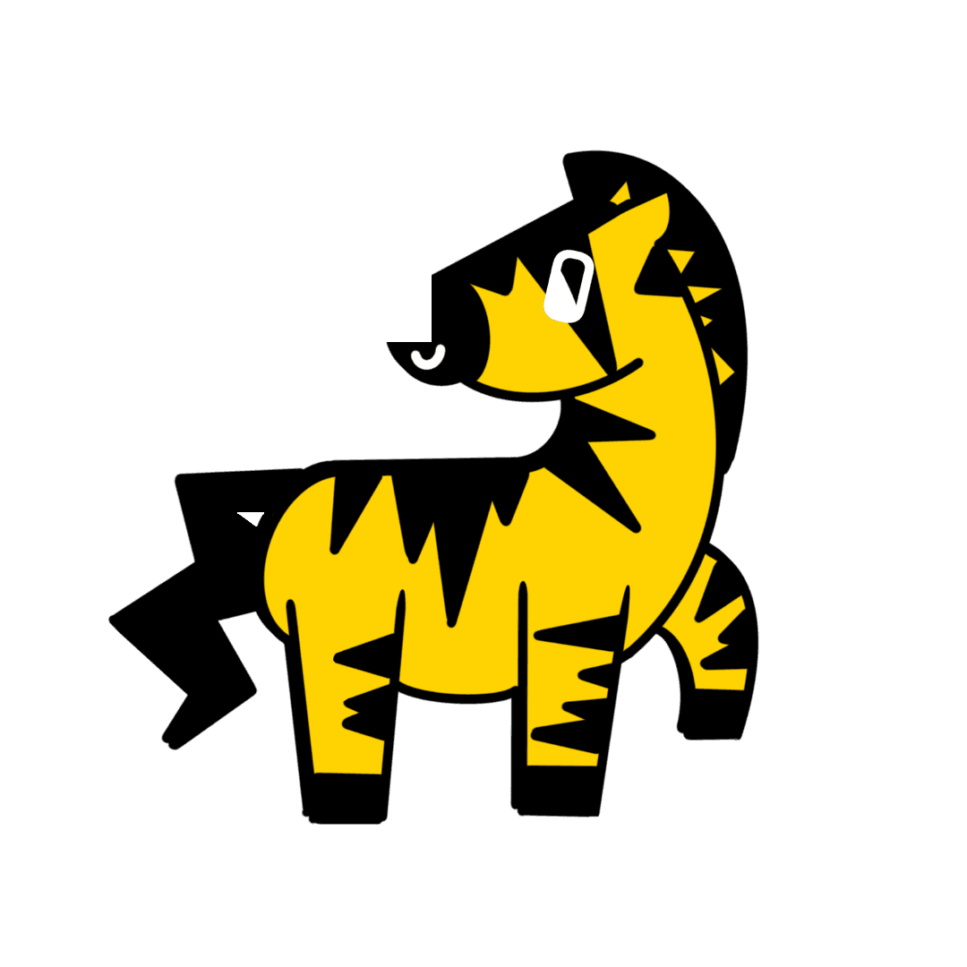 Zigbra Mascot